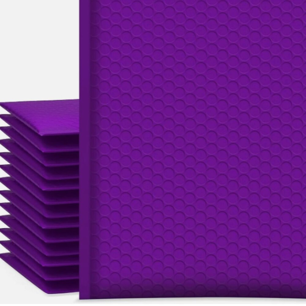 Poly Bubble Mailers Padded Envelopes 50 Mailing Bags 8x12